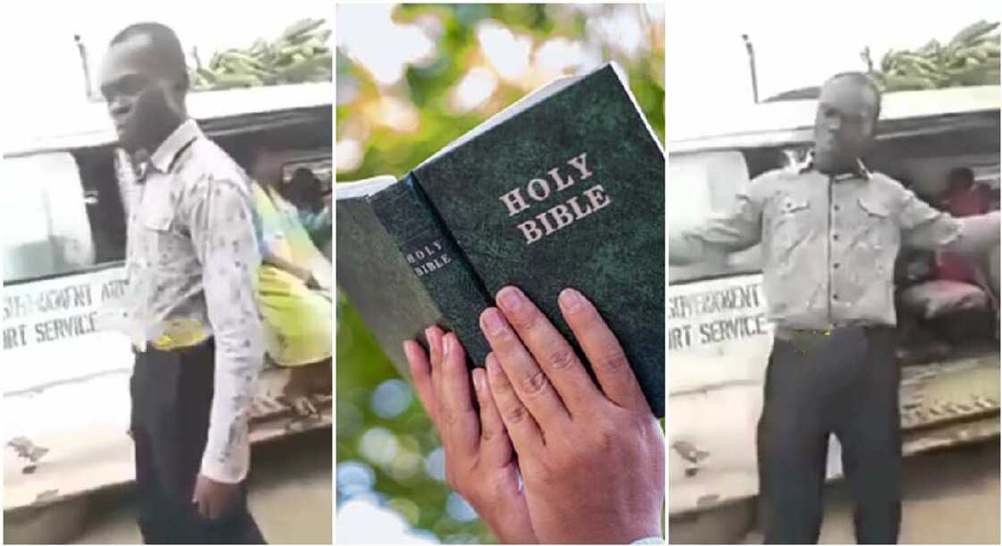 Nigerian motor pack preacher. Nigerian motor pack preacher.