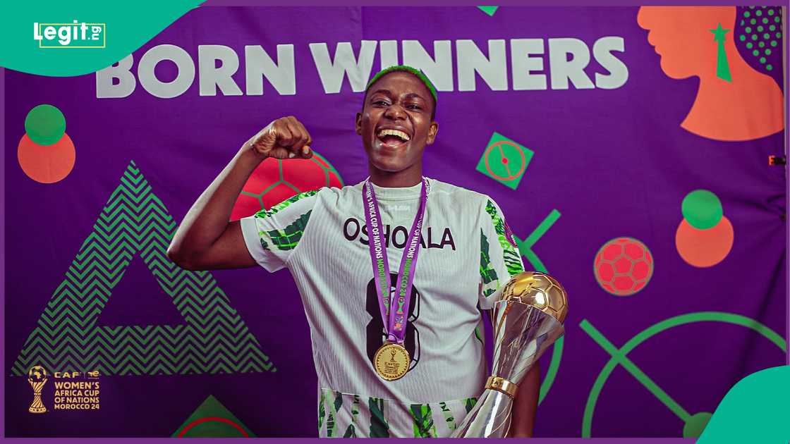 Asisat Oshoala, Super Falcons, Nigeria, Peller, WAFCON Asisat Oshoala, Super Falcons, Nigeria, Peller, WAFCON