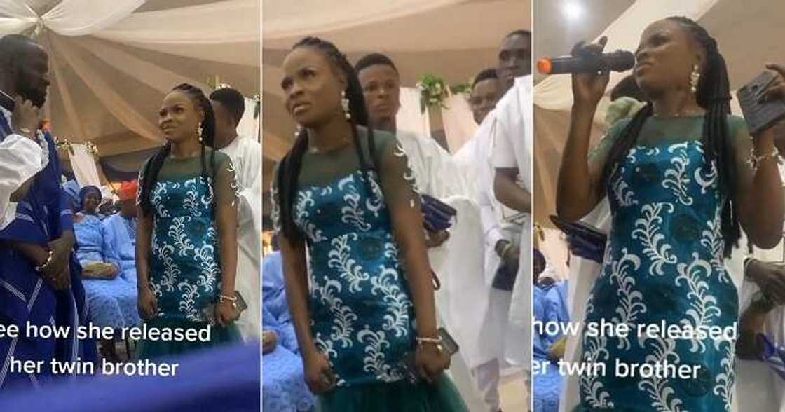 Lady refuses to release twin brother