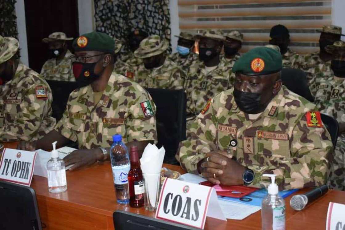 BREAKING: Tears as Remains of Late COAS, 10 others Arrive Abuja