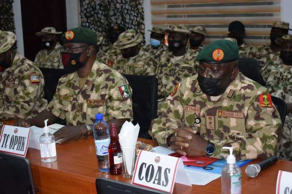 BREAKING: Tears as Remains of Late COAS, 10 others Arrive Abuja BREAKING: Tears as Remains of Late COAS, 10 others Arrive Abuja