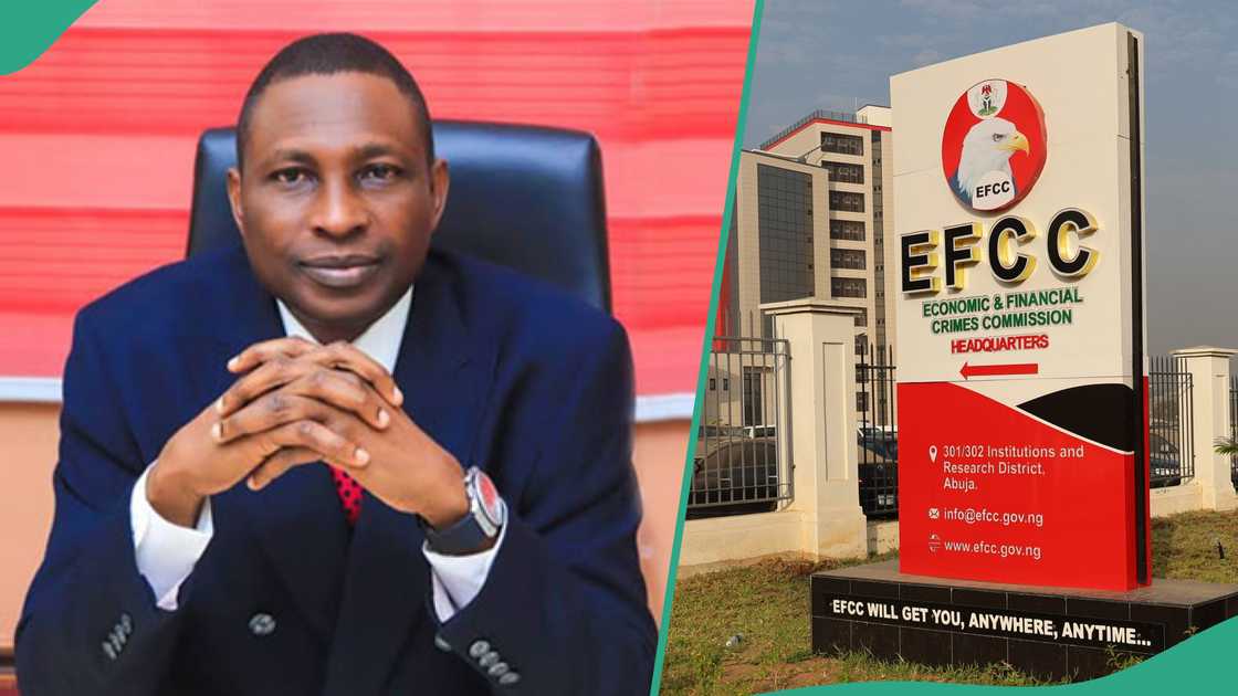 EFCC boss Ola Olukoyede tackles internet fraudsters known as yahoo yahoo boys and laments their negative impact on Nigeria's image. EFCC boss Ola Olukoyede tackles internet fraudsters known as yahoo yahoo boys and laments their negative impact on Nigeria's image.