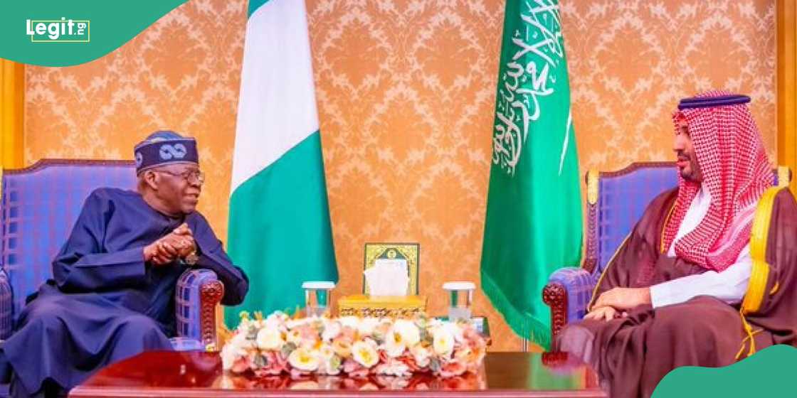 Tinubu meets Saudi Crown Prince Tinubu meets Saudi Crown Prince