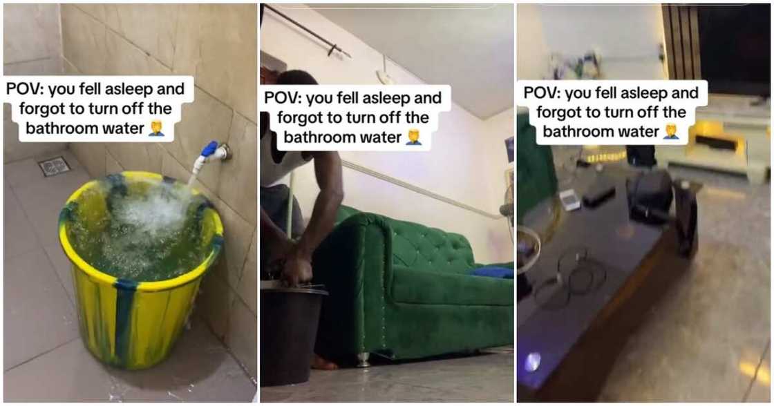 Flood, apartment, tap Flood, apartment, tap