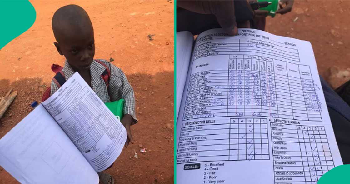 Class teacher's remark on a little boy's result sheet gets attention online. Class teacher's remark on a little boy's result sheet gets attention online.