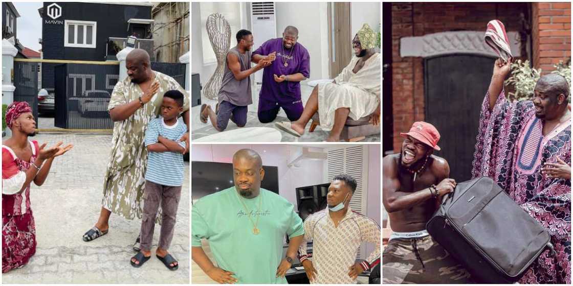 7 Times Don Jazzy Has Supported Rising Instagram Comedians by Featuring in Their Skits 7 Times Don Jazzy Has Supported Rising Instagram Comedians by Featuring in Their Skits