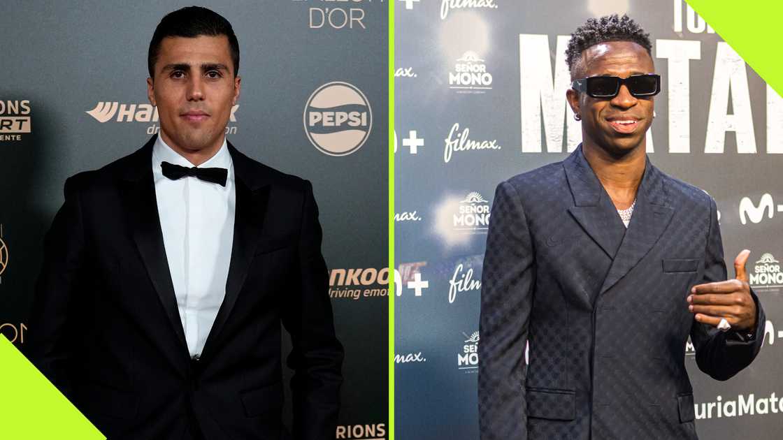 Vinicius Junior edged Ballon d'Or recipient Rodri for the 2024 FIFA The Best Award.