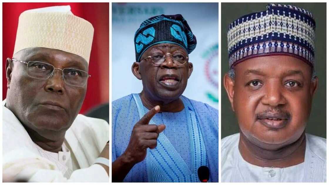 Atiku Abubakar, Atiku Bagudu, Bola Tinubu, 2023 presidential election Atiku Abubakar, Atiku Bagudu, Bola Tinubu, 2023 presidential election