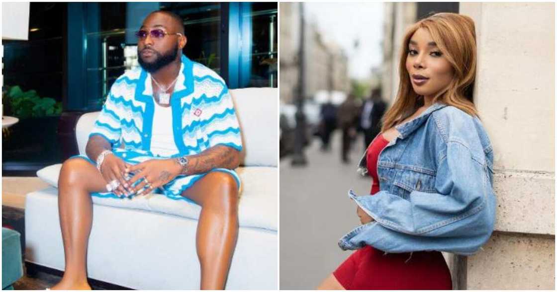 Singer Davido and new baby mama Ivanna Singer Davido and new baby mama Ivanna