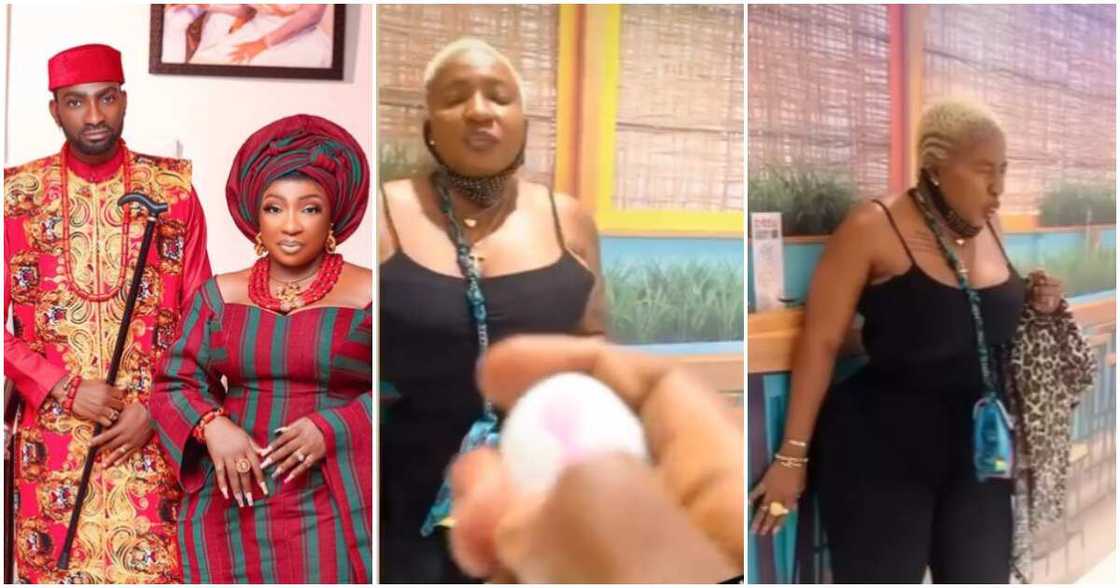 Nigerian actress Anita Joseph and her husband MC Fish Nigerian actress Anita Joseph and her husband MC Fish