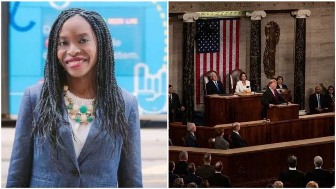 Esther has a law degree from Harvard University.
Photo sources: Getty Images/Cheriss May, BBC Esther has a law degree from Harvard University.
Photo sources: Getty Images/Cheriss May, BBC