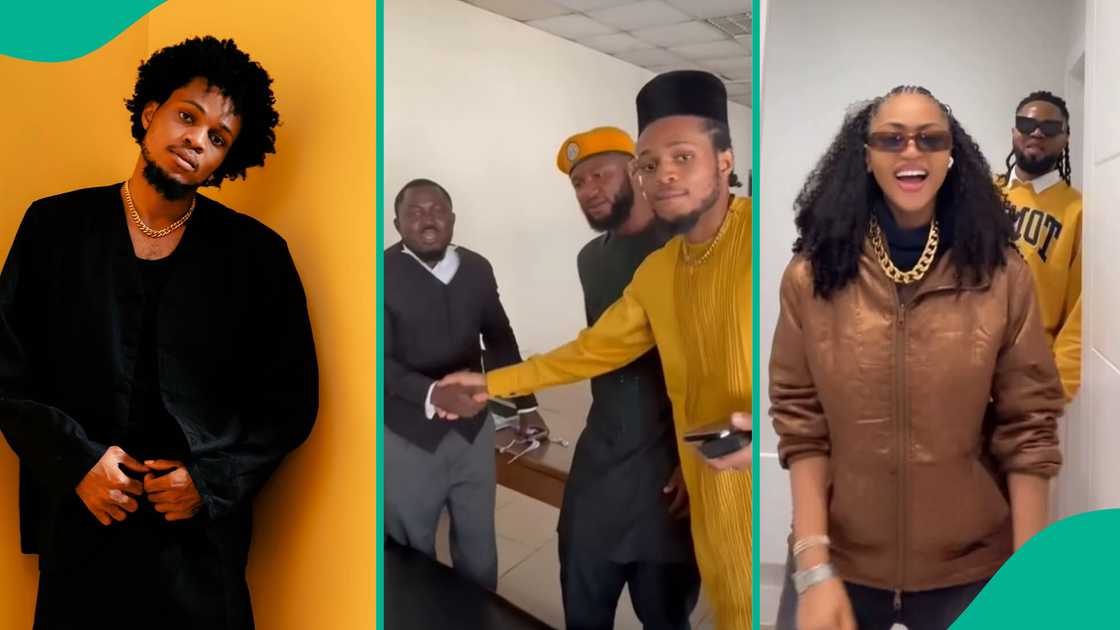 Regina Daniels' brother Sammy West returns to court.