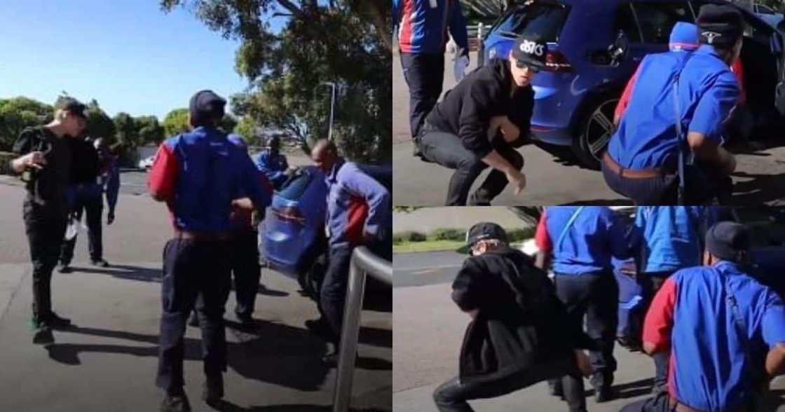 Engen garage, bowser guys, petrol attendants, dancing, viral video, trending video, TikTok, Ameno Amapiano Remix, dance, TikTok trend Engen garage, bowser guys, petrol attendants, dancing, viral video, trending video, TikTok, Ameno Amapiano Remix, dance, TikTok trend