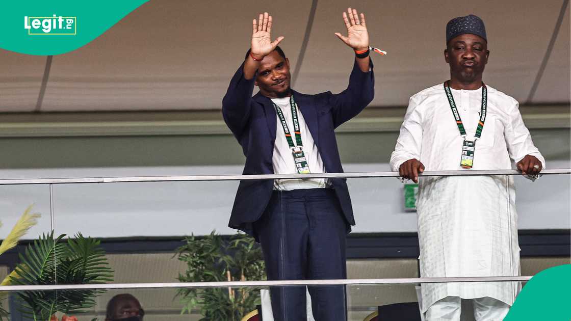 Samuel Eto'o, Cameroon, Super Eagles, Nigeria, Ivory Coast, AFCON 2023 Samuel Eto'o, Cameroon, Super Eagles, Nigeria, Ivory Coast, AFCON 2023