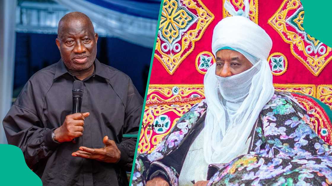 Sarkin Kano, Sanusi II ya yiwa Jonathan martani kan tsige shi daga gwamnan CBN