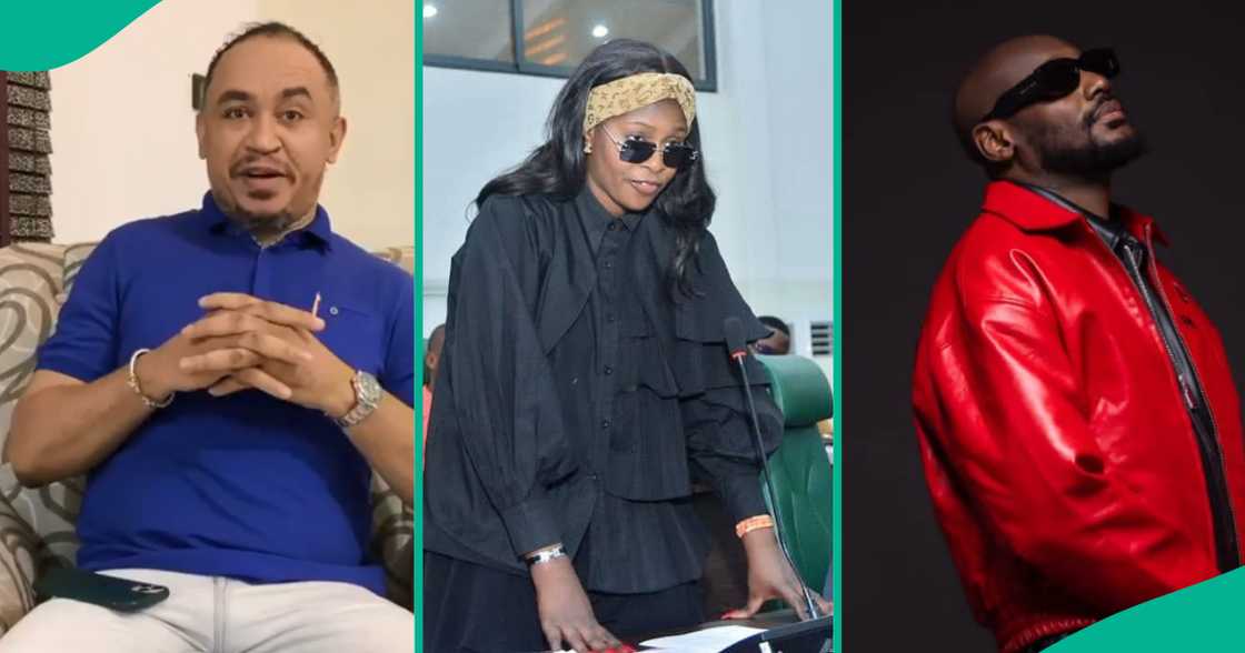 Daddy Freeze shares his take on a new video of 2baba and Natasha.