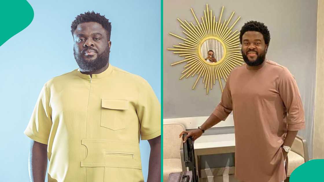Actor Aremu Afolayan in native wears Actor Aremu Afolayan in native wears