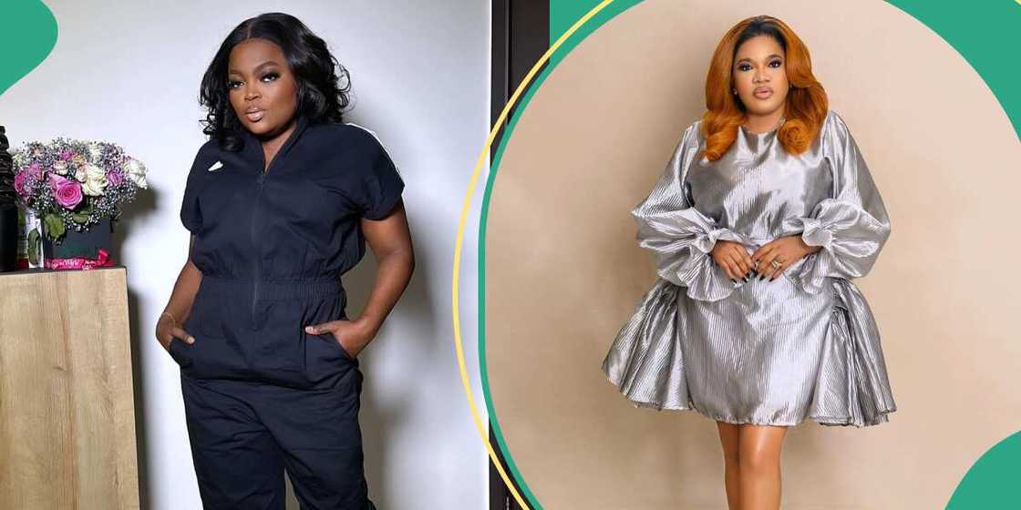 Funke Akindele and Toyin Abraham Funke Akindele and Toyin Abraham