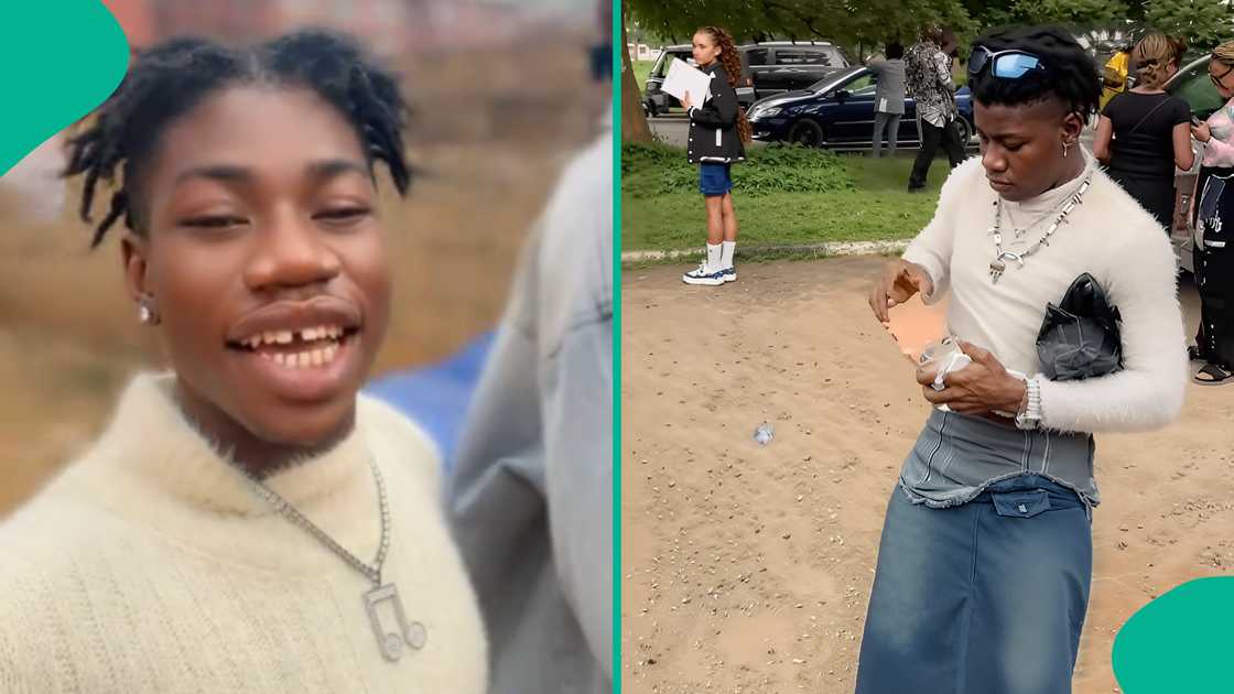 Man sprays N10 notes as he celebrates ex-girlfriend during her sign-out, video emerges Man sprays N10 notes as he celebrates ex-girlfriend during her sign-out, video emerges