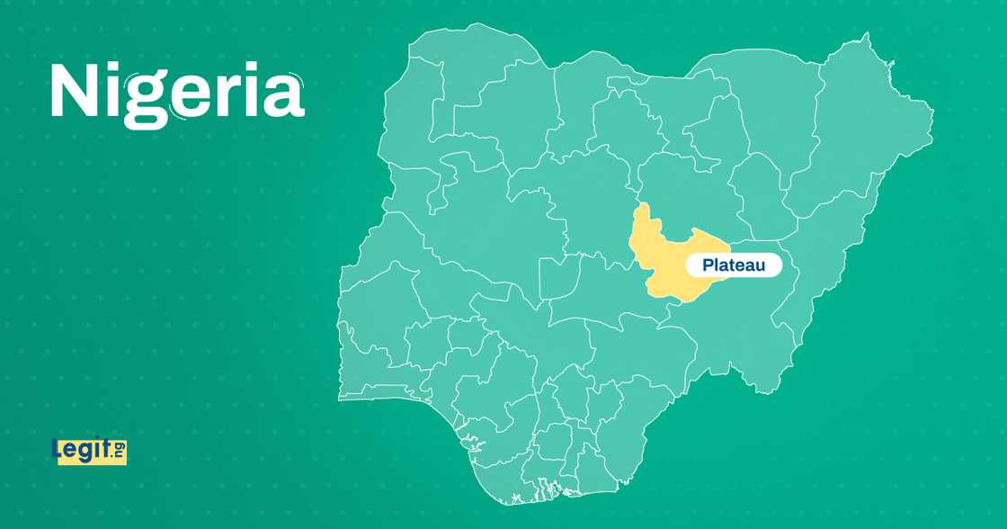 Plateau state map Plateau state map
