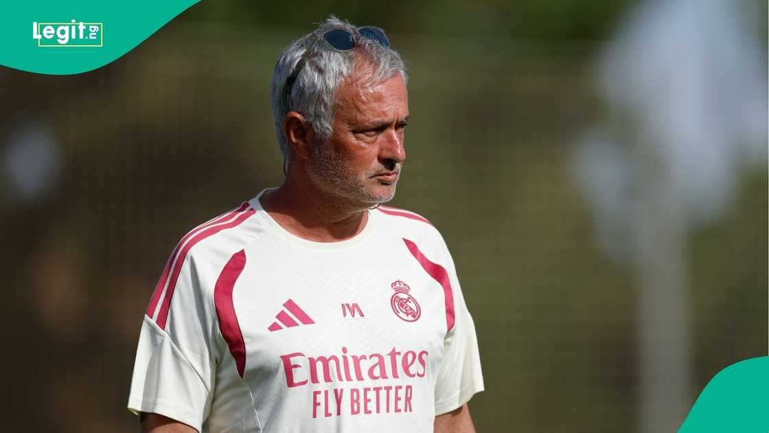 Real Madrid, Jose Mourinho, Brazil, Vinicius Junior, Arsenal, Football. Real Madrid, Jose Mourinho, Brazil, Vinicius Junior, Arsenal, Football.