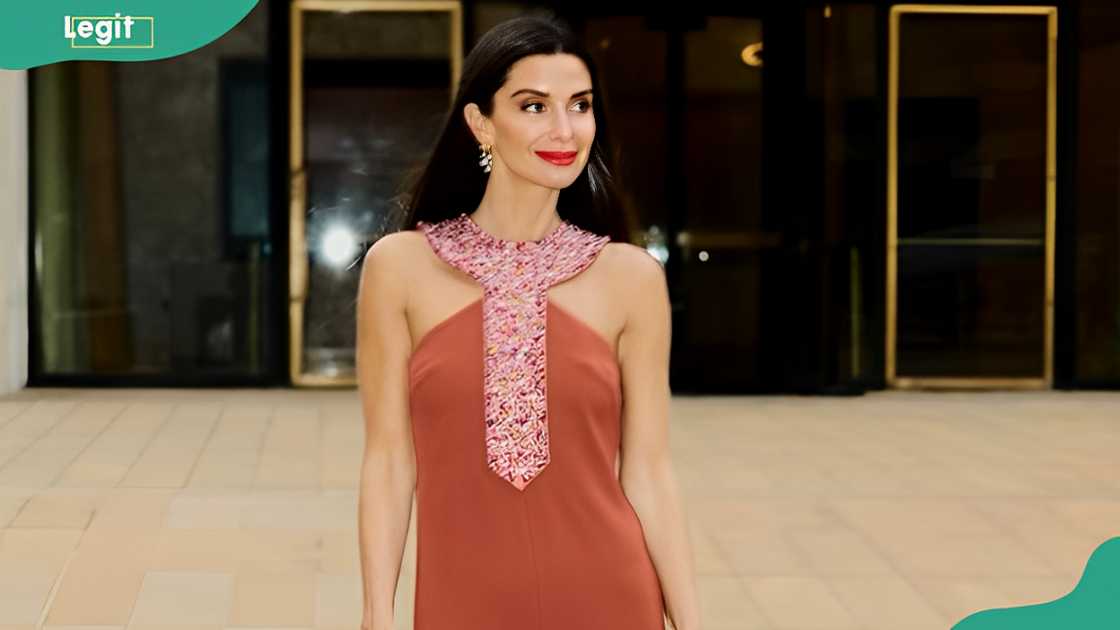 Mama and Tata' influencer, Candice Miller outside a corporate building Mama and Tata' influencer, Candice Miller outside a corporate building