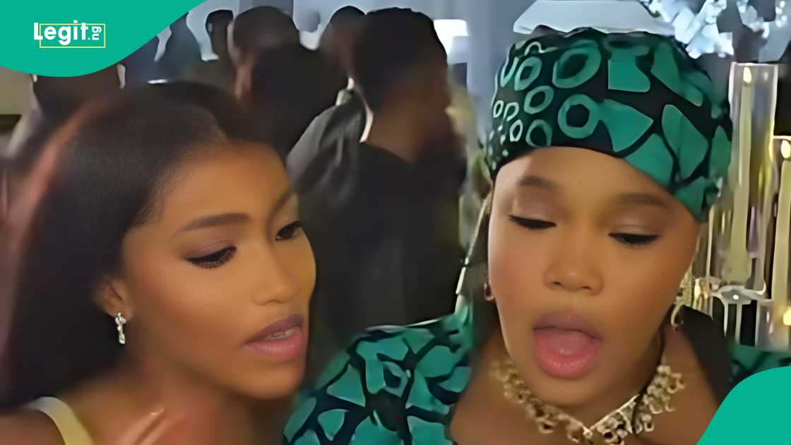 Mercy Eke and Toyin Abraham meet at Toke Makinwa's event Mercy Eke and Toyin Abraham meet at Toke Makinwa's event