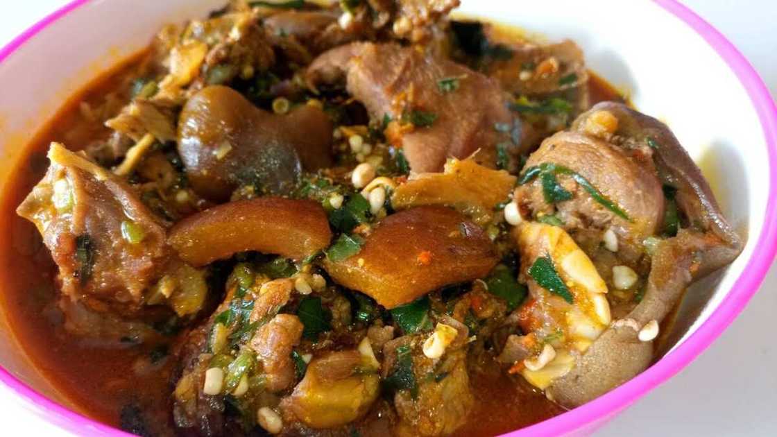 Semovita and Efo Riro Semovita and Efo Riro