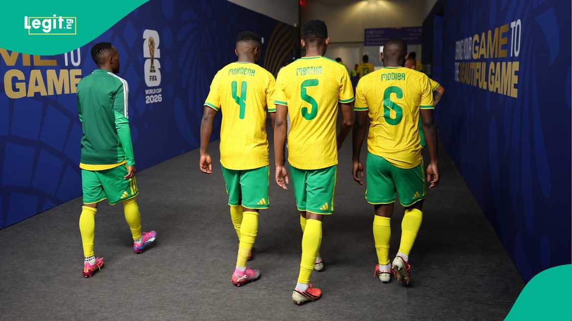Teboho Mokoena, Thalente Mbatha, Aubrey Modiba, South Africa, 2026 FIFA World Cup.
