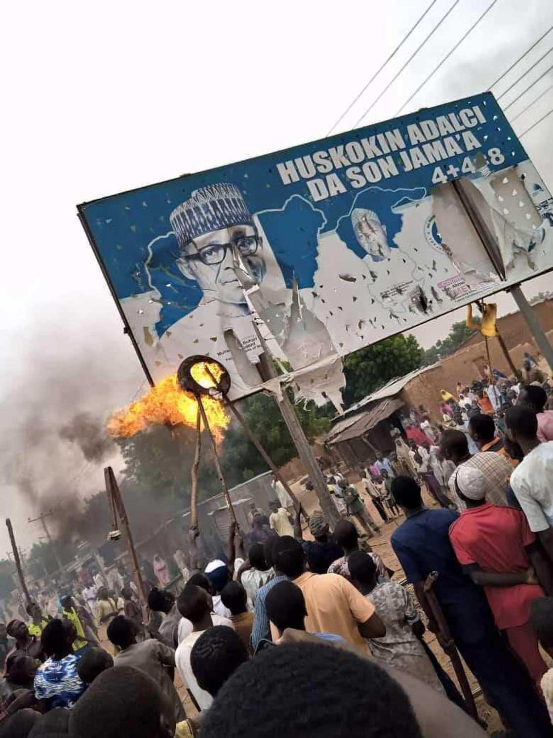 Zanga - zanga ta barke a Katsina Zanga - zanga ta barke a Katsina