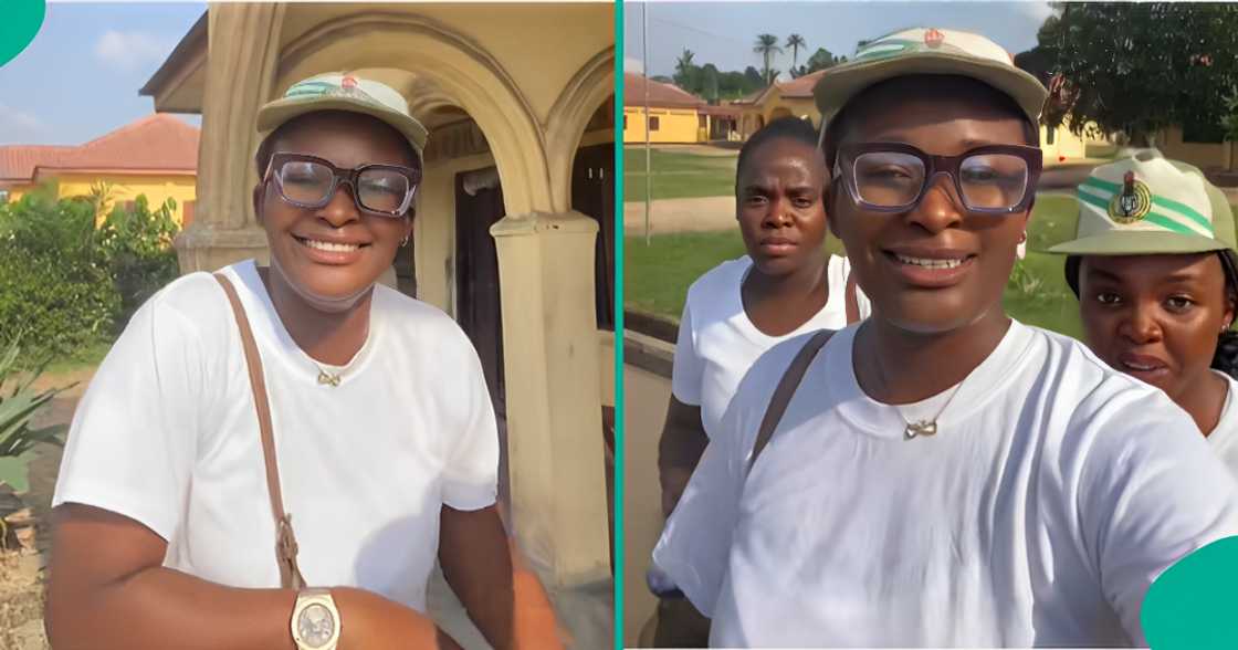 Corps member celebrates after getting N77k allowance Corps member celebrates after getting N77k allowance