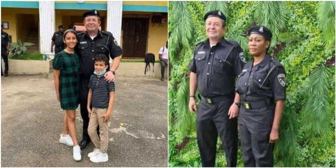 Hotunan baturen dan sanda a Najeriya sun haifar da cece-kuce Hotunan baturen dan sanda a Najeriya sun haifar da cece-kuce