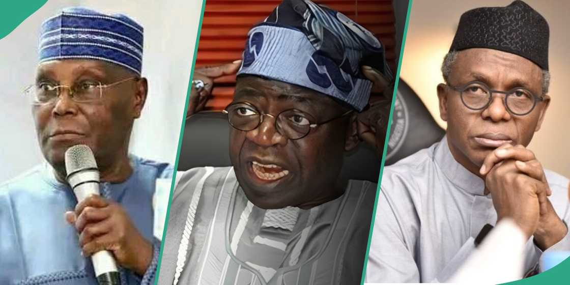 Atiku, El-Rufai raises alarm over Nigeria's democracy under Tinubu.