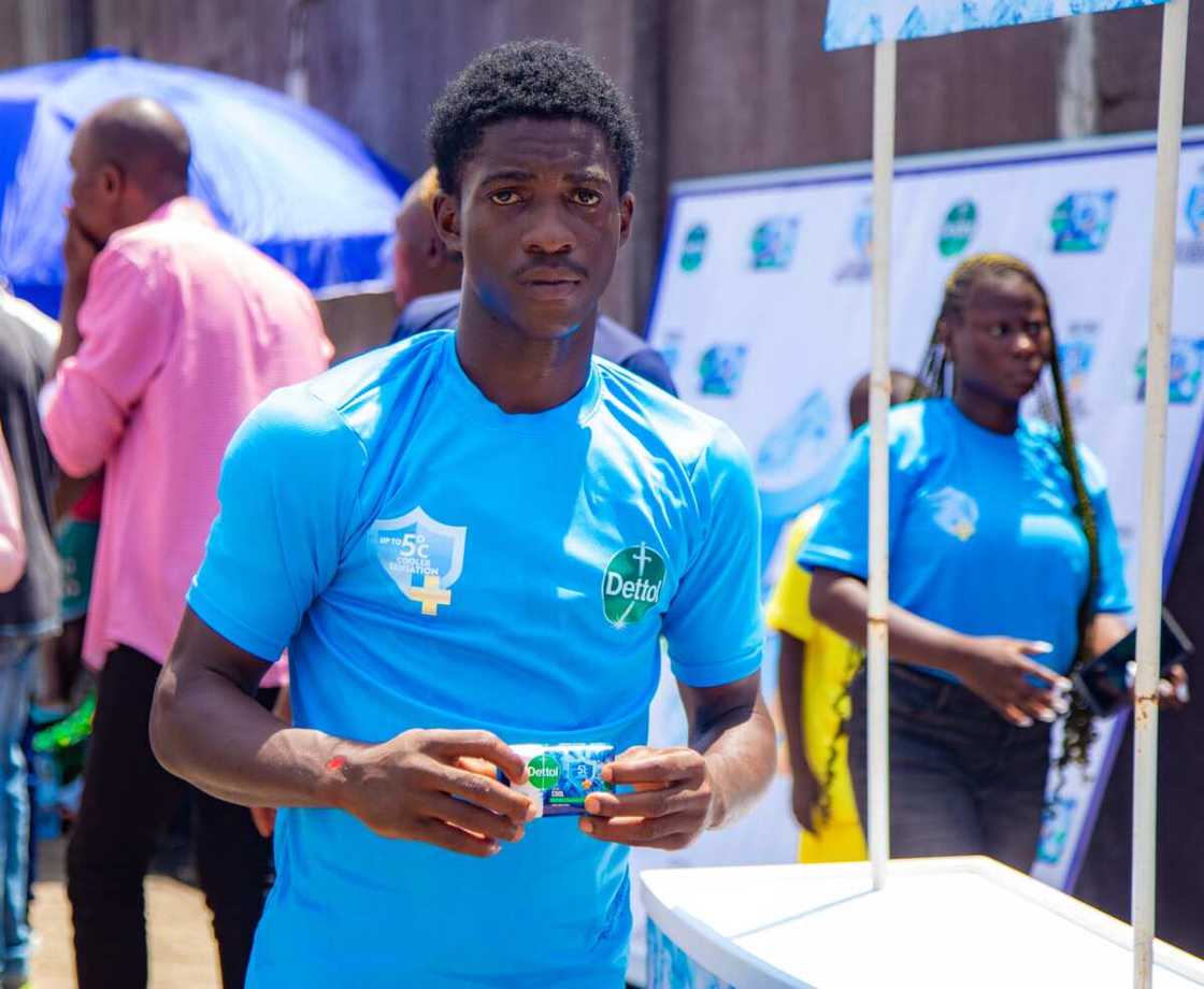 Dettol Cool Makes Waves at Football Turfs across Lagos with a special appearance by Taiwo Awoniyi