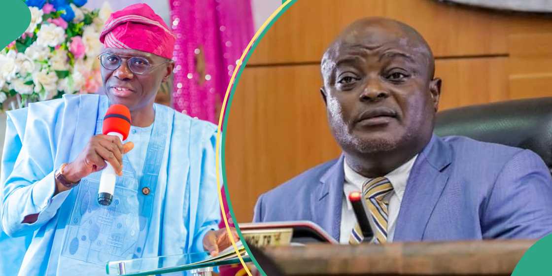 Governor Babajide Sanwo-Olu reacts to Mudashiru Obasa's impeachment as Lagos assembly speaker.