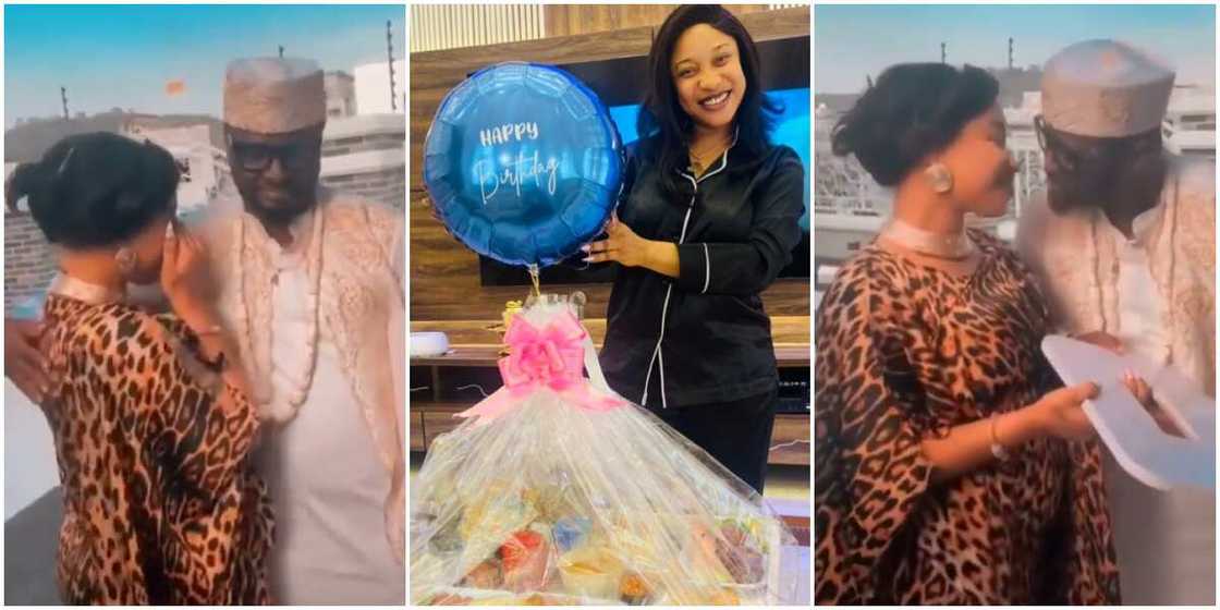 Tonto Dikeh and her new man Tonto Dikeh and her new man