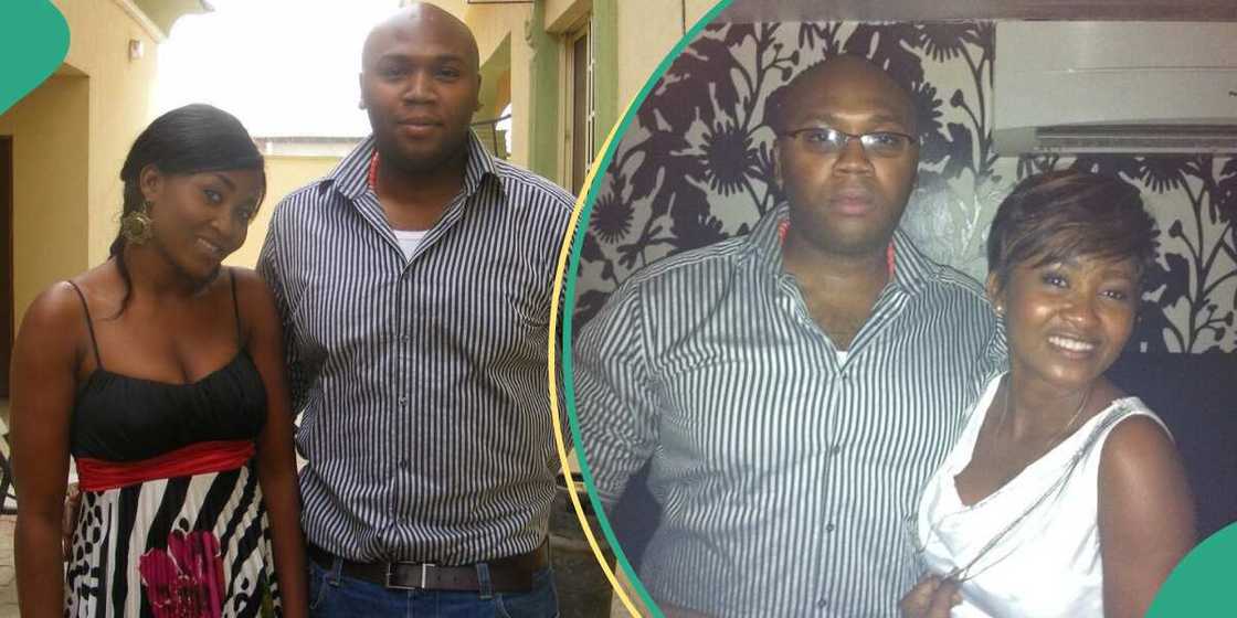 Mary Njoku marks husband's birthday with throwback photos. Mary Njoku marks husband's birthday with throwback photos.