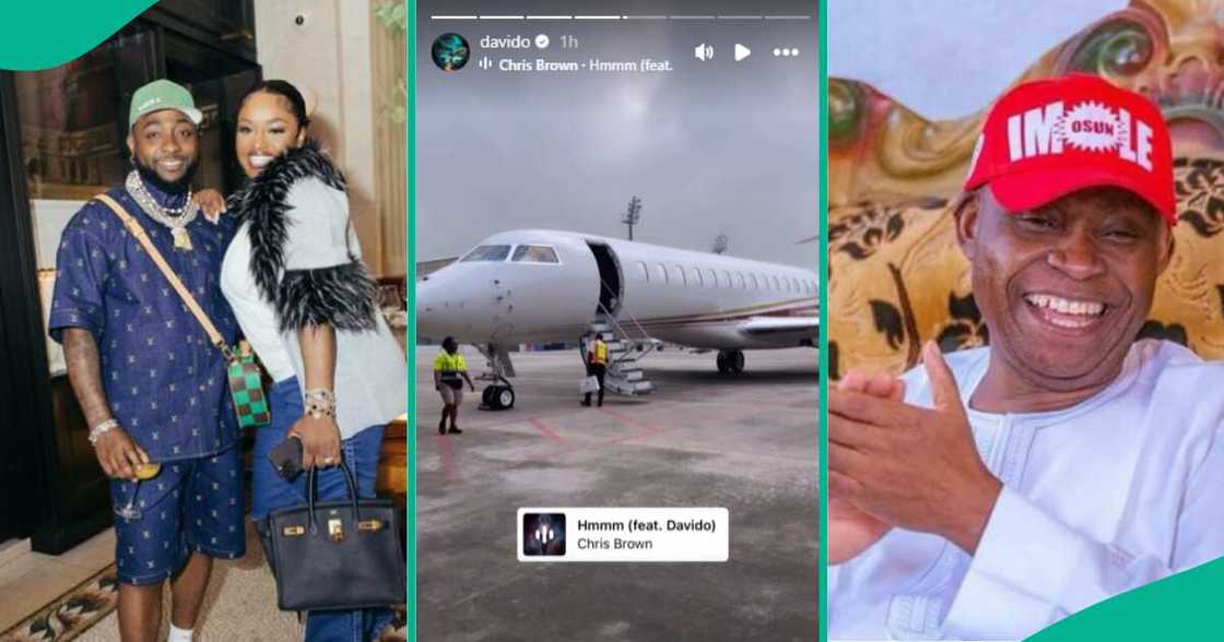 Chivido 2024: Davido's billionaire father Adedeji Adeleke lands in private jet in Lagos for son's wedding. Chivido 2024: Davido's billionaire father Adedeji Adeleke lands in private jet in Lagos for son's wedding.