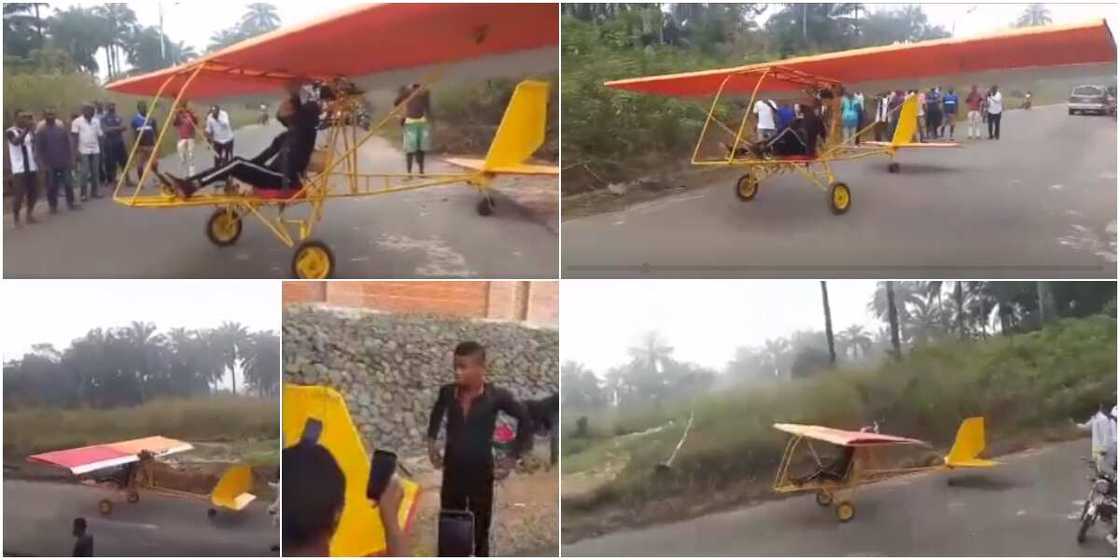 Kenneth Akobundu: 19-year-old Nigerian boy builds motorbike that looks like helicopter Kenneth Akobundu: 19-year-old Nigerian boy builds motorbike that looks like helicopter