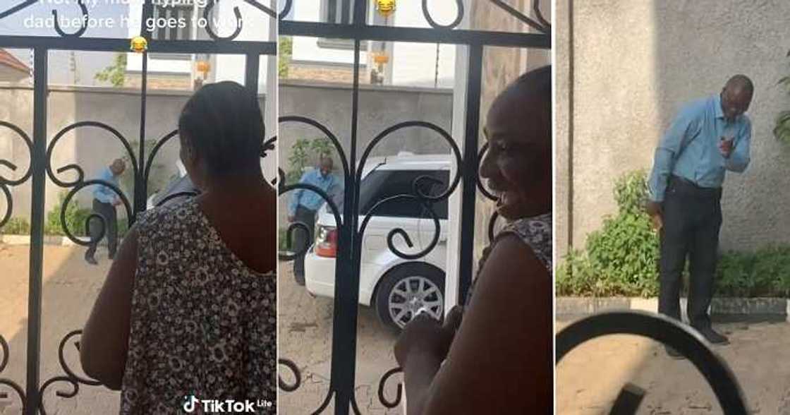 Nigerian woman hypes husband