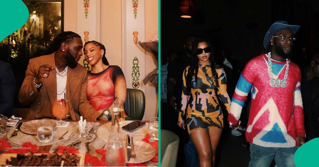 Burna Boy kisses Chloe Bailey, she tells him "I love you". Burna Boy kisses Chloe Bailey, she tells him "I love you".
