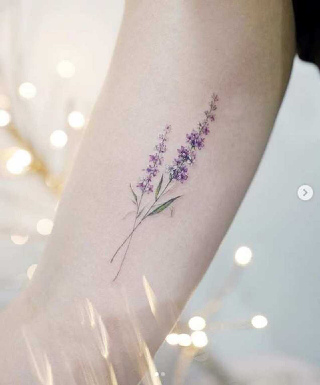 Lavender tattoo Lavender tattoo