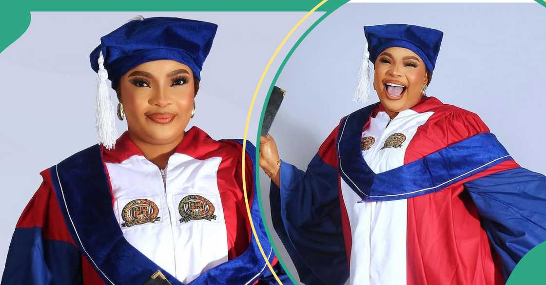 Laide Bakare bags doctorate degree from American University Laide Bakare bags doctorate degree from American University
