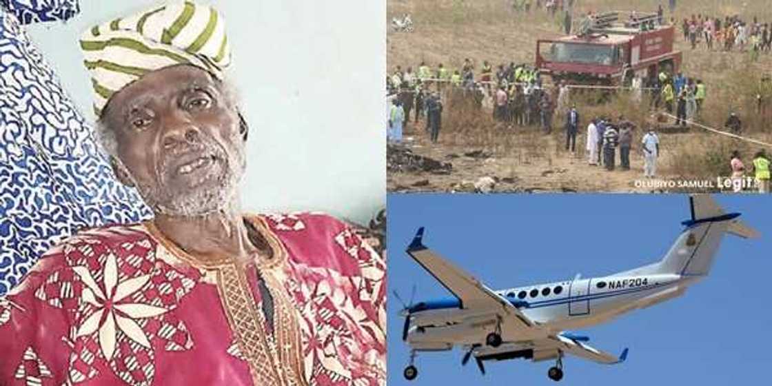 Father of NAF officer killed in plane crash opens can of worms; says deadly aircraft was 49-year-old