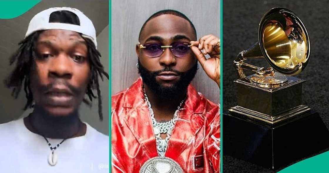 Nigerian man shares why Davido didn't win Grammy