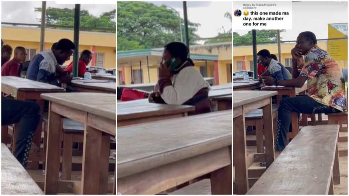 Nigerian man pranked many/Man spoke fake Chinese. Nigerian man pranked many/Man spoke fake Chinese.