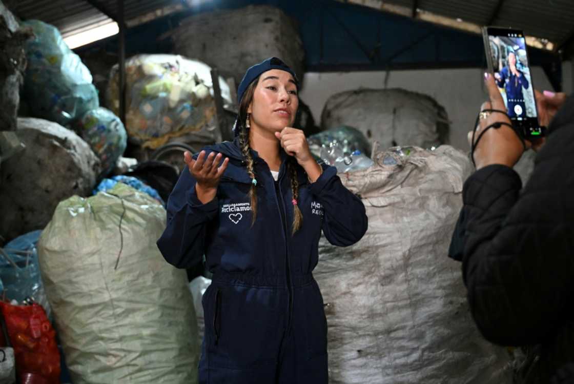 Sara Samanieg has  become an unofficial spokeswoman for the 74,000 people who rummage through the garbage of Latin America's fourth-biggest economy every day Sara Samanieg has  become an unofficial spokeswoman for the 74,000 people who rummage through the garbage of Latin America's fourth-biggest economy every day