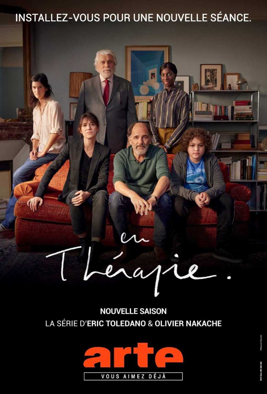 Distribution d'en thérapie saison 2 Distribution d'en thérapie saison 2