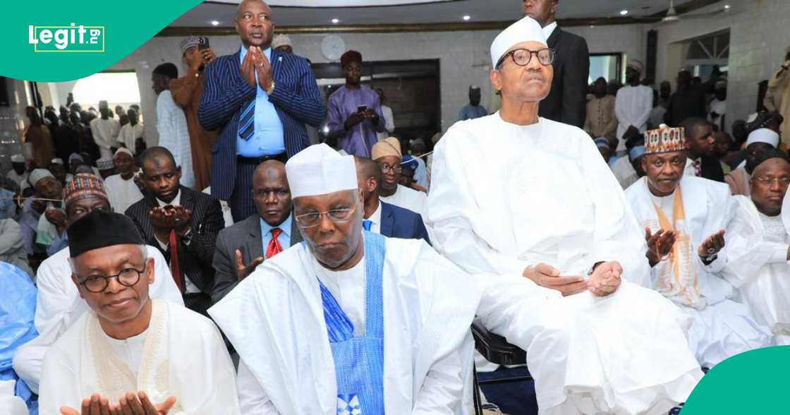 Atiku da Buhari a Kaduna Atiku da Buhari a Kaduna