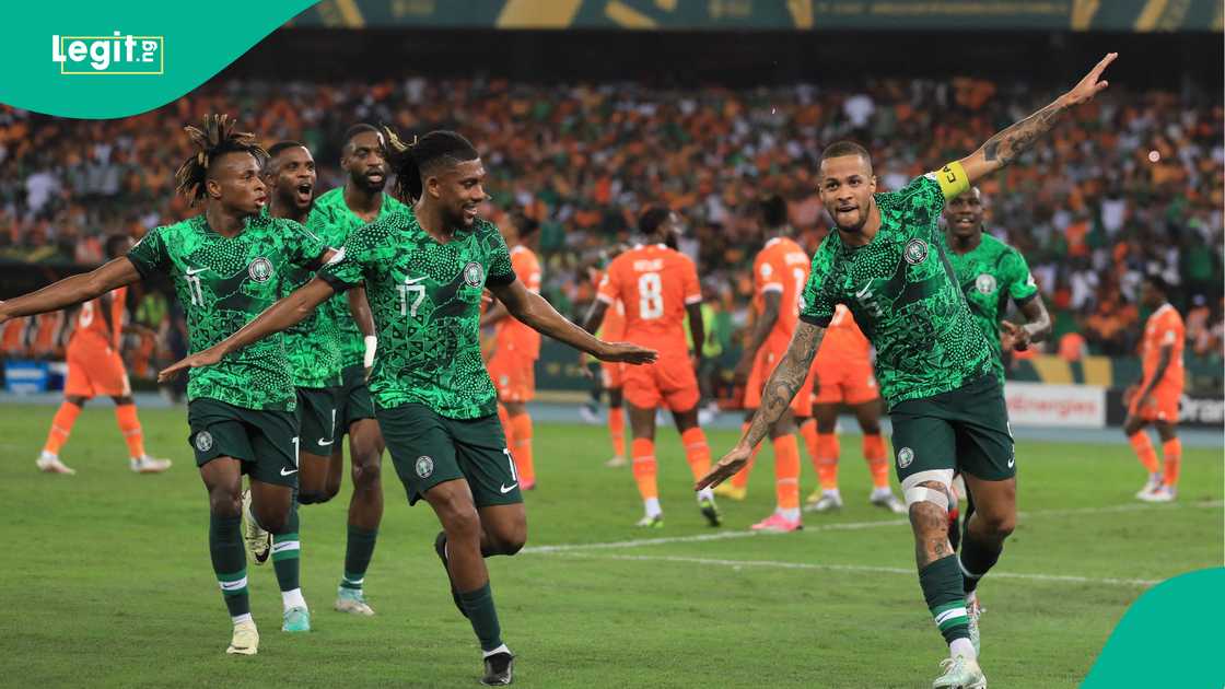 William Troost-Ekong, Super Eagles, Nigeria, Stade de Alassane Ouattara, Abidjan, Ivory Coast. William Troost-Ekong, Super Eagles, Nigeria, Stade de Alassane Ouattara, Abidjan, Ivory Coast.